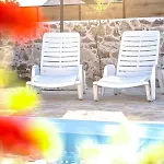 Heritage House Vrime - Stone House With Heated Pool