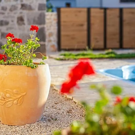 Heritage House Vrime - Stone House With Heated Pool Willa *