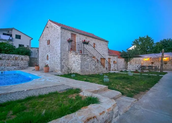 Heritage House Vrime - Stone House With Heated Pool Villa
